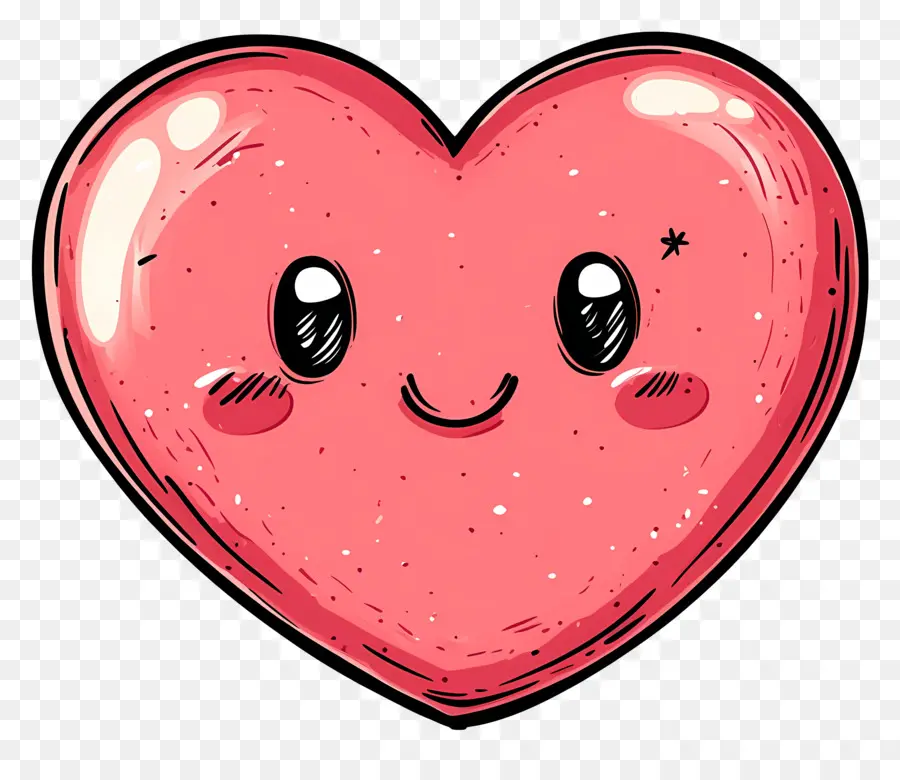 Kawaii Heart，หัวใจ PNG