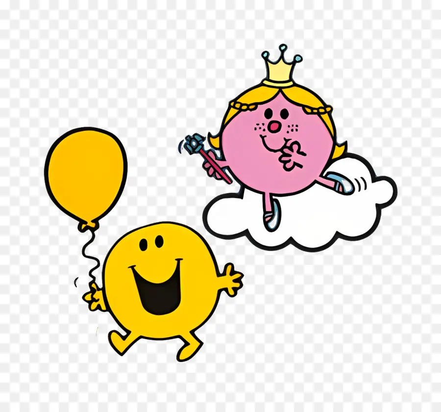 Mr Men Little Miss，ตัวละครที่มีบอลลูน PNG