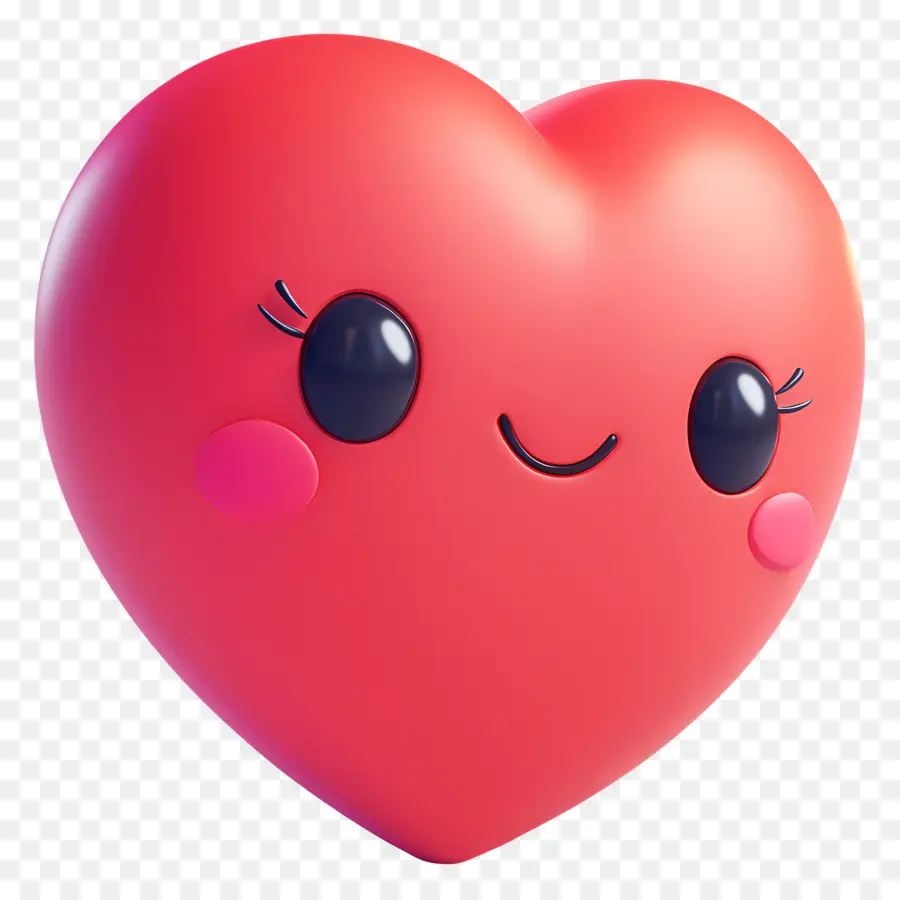 Kawaii Heart，หัวใจ PNG