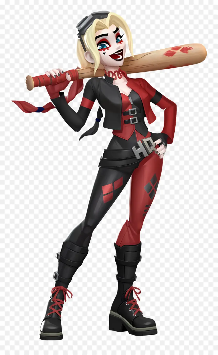 Harley Quinn，ตัวละครที่มีค้างคาว PNG