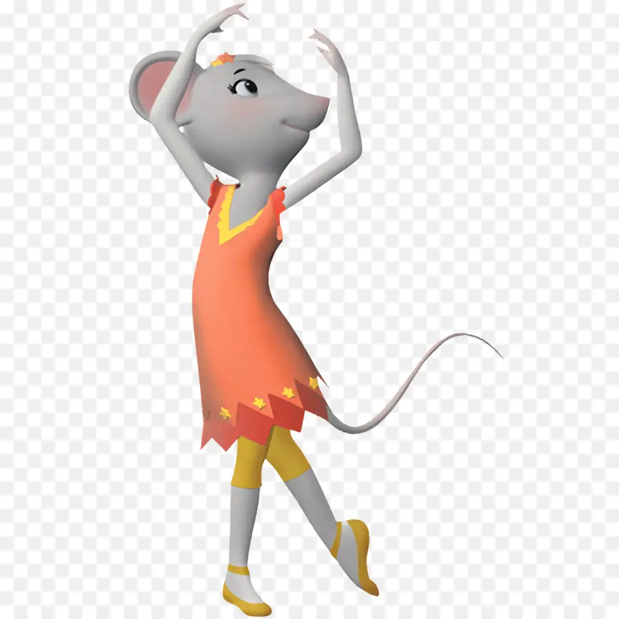 Angelina Ballerina，เมาส์บัลเล่ต์ PNG