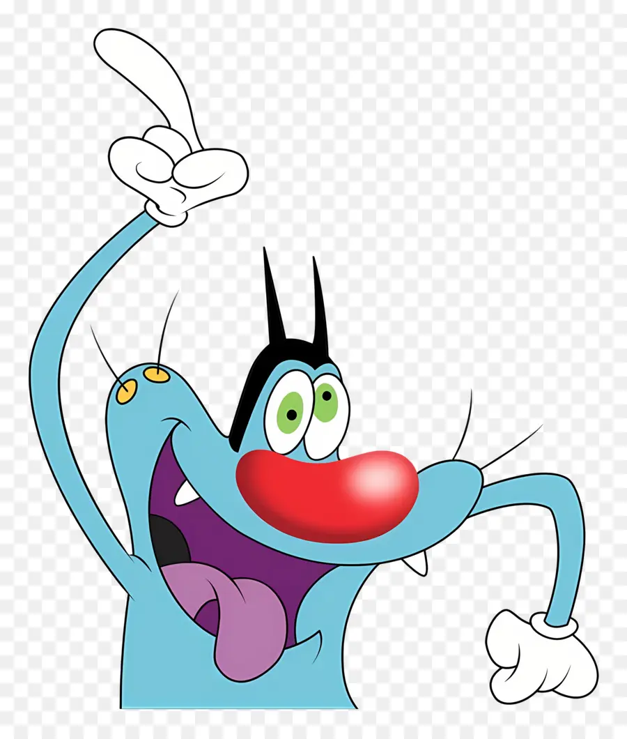 Oggy และแมลงสาบ，แมวการ์ตูน PNG