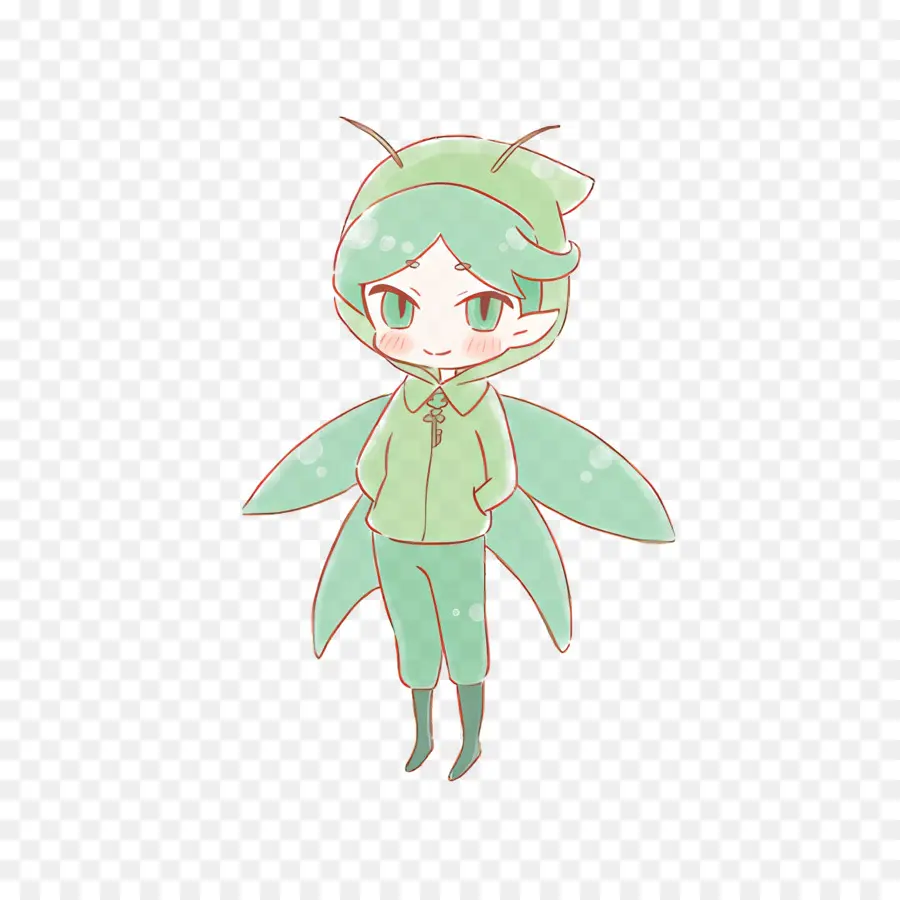 ขวา Fairlu，Chibi Fairy PNG