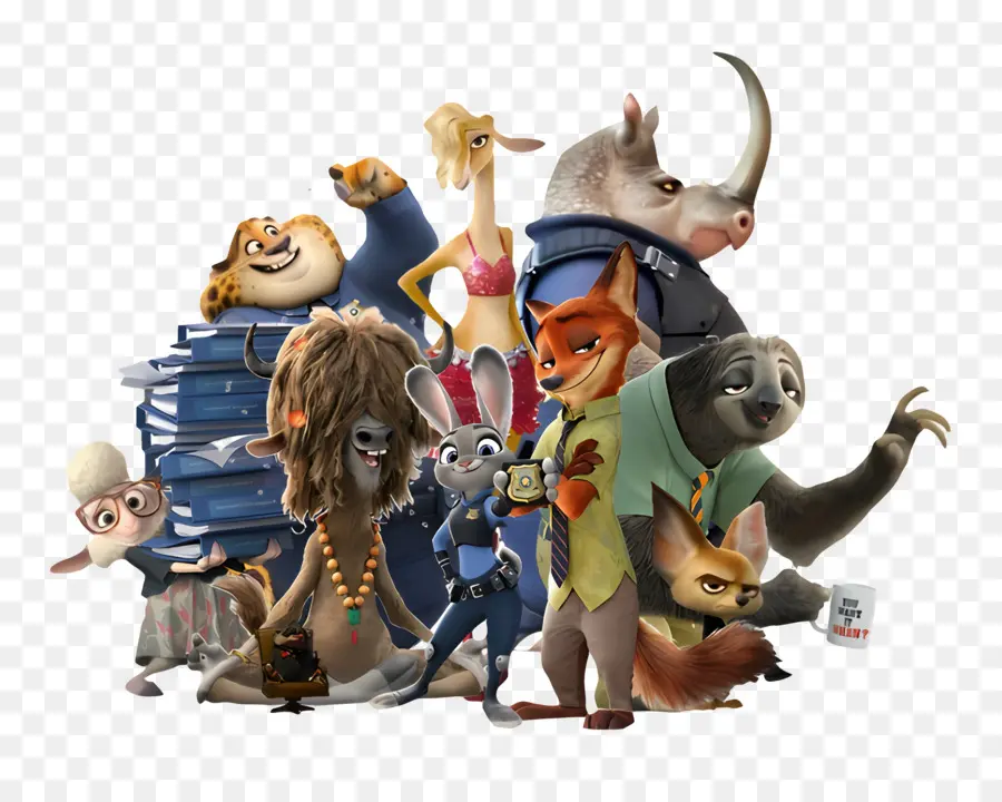 Zootopia，กลุ่มสัตว์ PNG