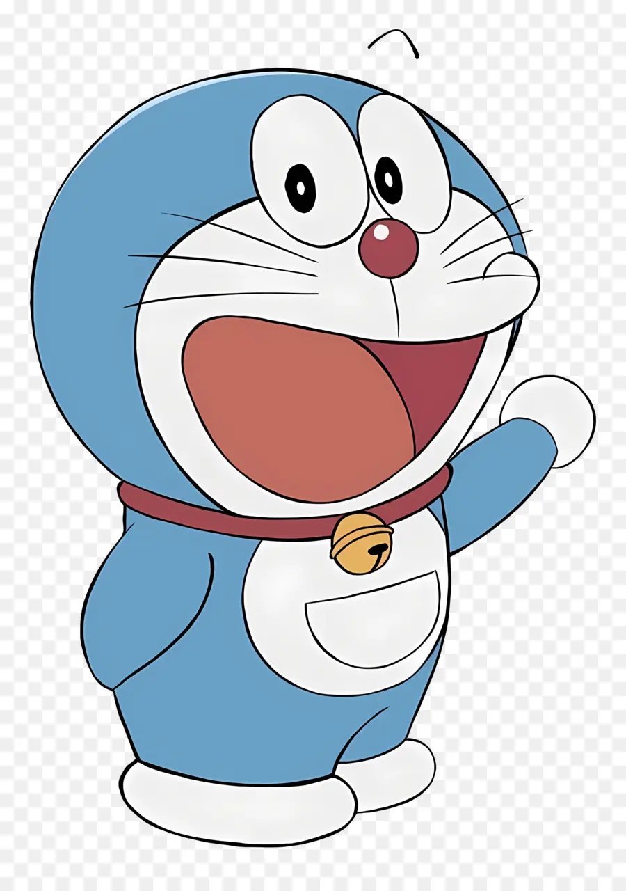 Doraemon，หุ่นยนต์สีน้ำเงิน PNG