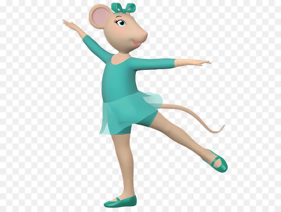 Angelina Ballerina，เมาส์บัลเล่ต์ PNG