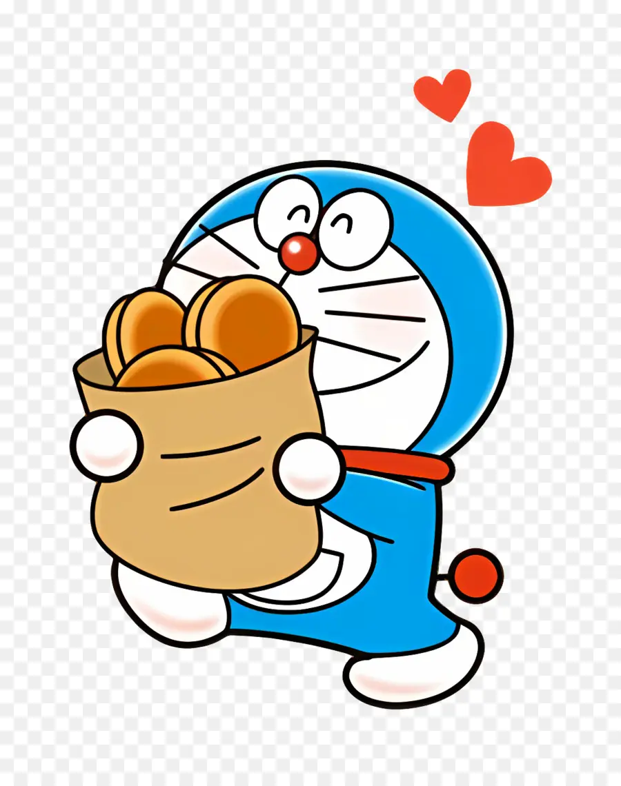 Doraemon，แมวหุ่นยนต์สีน้ำเงิน PNG