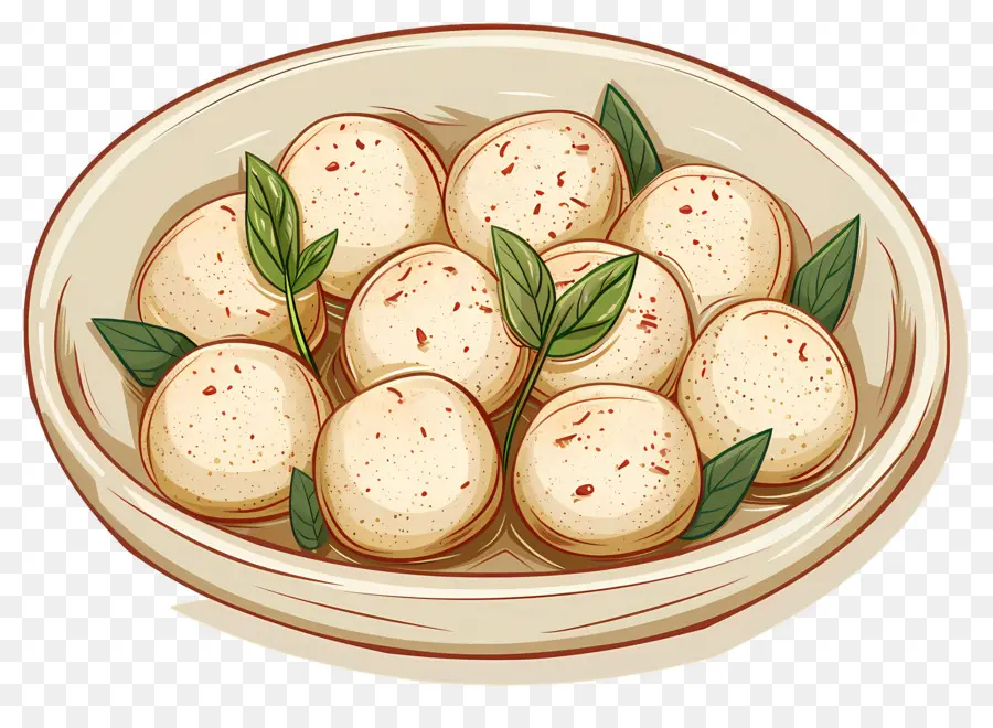 Rasgulla，ชามเกี๊ยว PNG