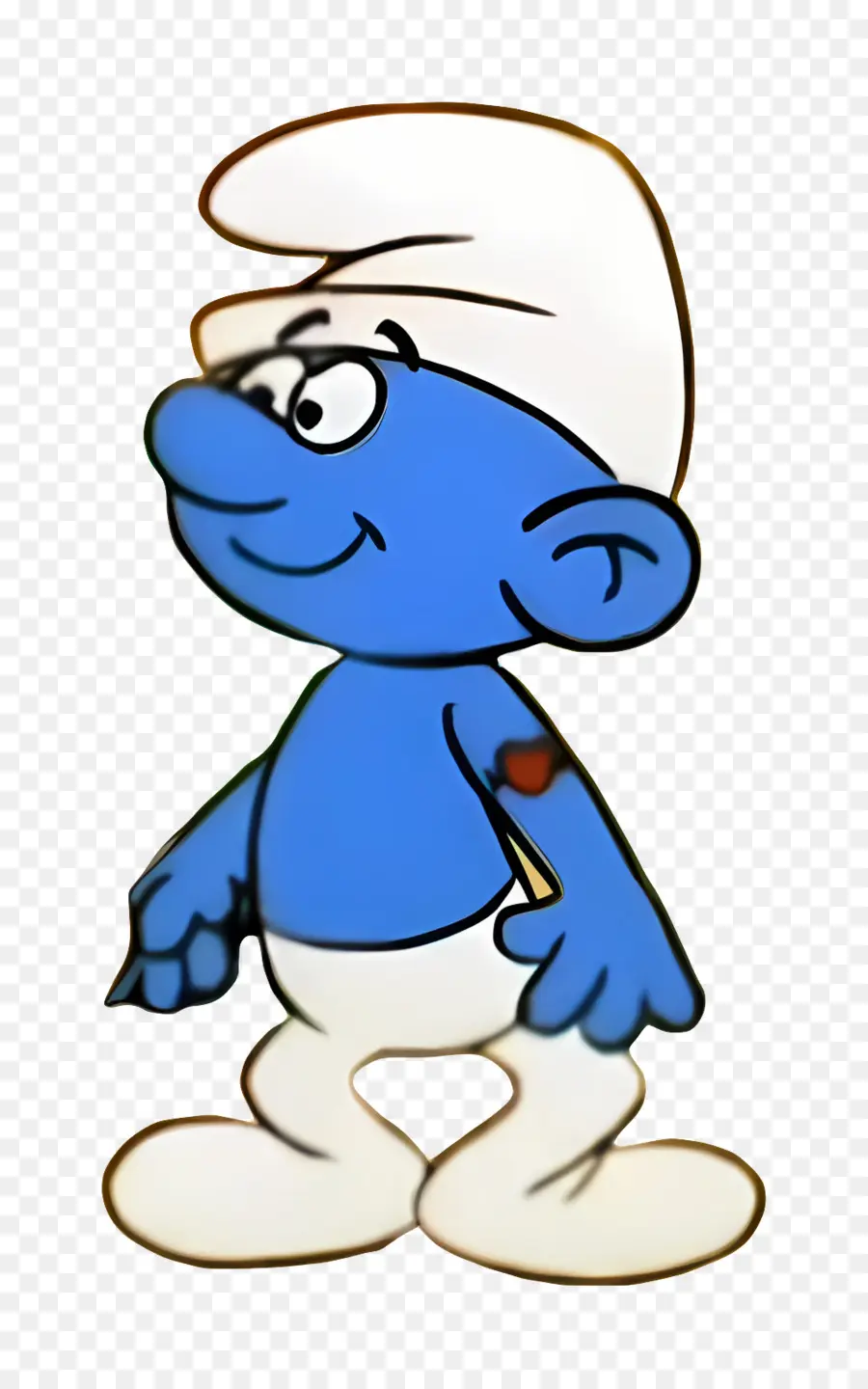 Smurf หนัก，ตัวการ์ตูนสีน้ำเงิน PNG