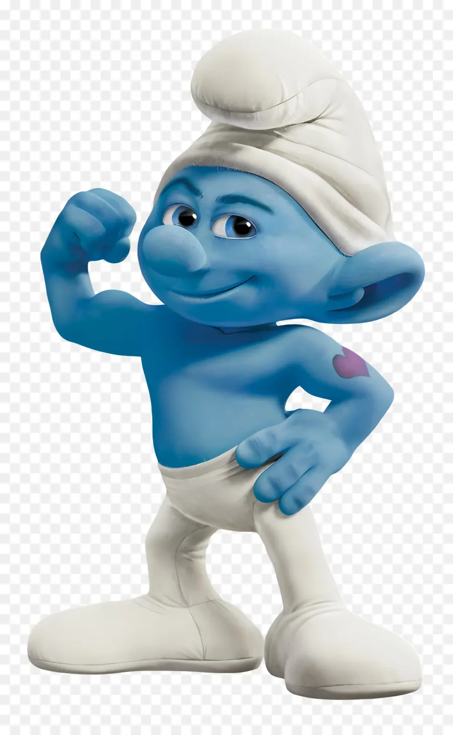 Smurf หนัก，ตัวการ์ตูนสีน้ำเงินที่แข็งแกร่ง PNG